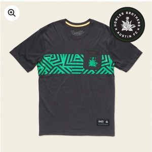 RARE NWT Howler Brothers Austin FC Verde Collection Pocket Tee Soccer Large